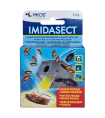 Imidasect 1,4 g, gelinis insekticidas masalo padėkliuke TARAKONAMS naikinti 